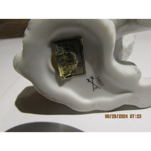 Homco sweet playful puppy dog COCKER SPANIEL vintage 1407 Taiwan 3" figurine - Picture 7 of 7